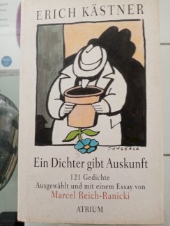 Erich Kästner - Ein Dichter gibt Auskunft mit Einband Gedichte - Gratisinserat.ch