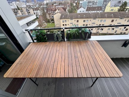 Massiv Eiche Esstisch Marke PFISTER 150×80 - Gratisinserat.ch