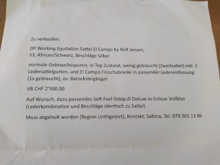 Sattel Deuber und Partner - Gratisinserat.ch