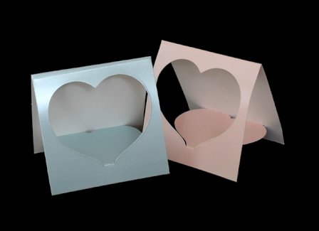 Tischkarten Aufsteller Herz klein 60Stk. - Gratisinserat.ch
