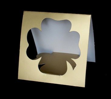 Tischkarten Aufsteller Kleeblatt 12Stk. - Gratisinserat.ch