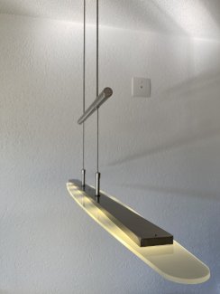 Hängelampe LED Globo 105cm Höhenverstellbar - Gratisinserat.ch