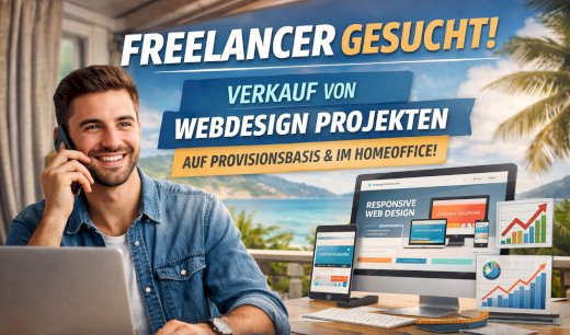 Freelancer für den Verkauf von Webdesign-Projekten im Homeoffice - Gratisinserat.ch