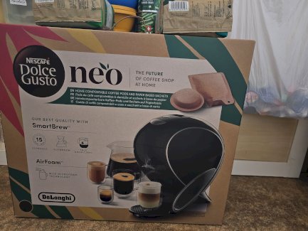 Raclett Ofen,  Kaffeemaschine de Longhi