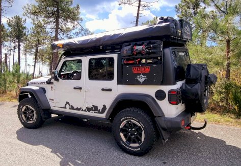 Dachzelt-Camping Ausrüstung für Jeep Wrangler JLU oder JKU  - Gratisinserat.ch