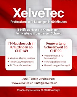 IT-Hilfe Kreuzlingen: PC & Router CHF 99 bis 25.02! - Gratisinserat.ch