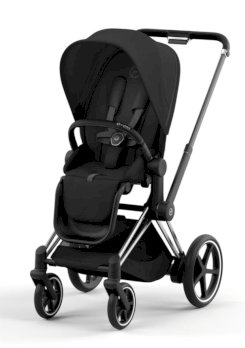 Cybex e- Priam Black Chrome Rahmen