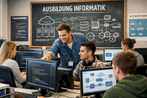 Berufsvorbereitung oder HF Informatik und Maschinenbau - Gratisinserat.ch