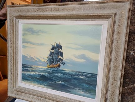 Öl auf Leinwand vom Schweizer Fred Grossglauser - Gratisinserat.ch