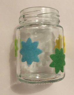 2er Set mini Glasvase Filzdeko - Gratisinserat.ch