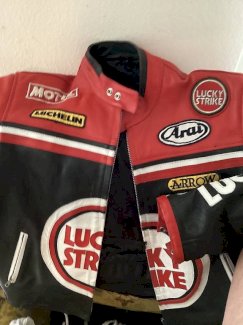 Original Lucky strike rennjacke echt leder - Gratisinserat.ch