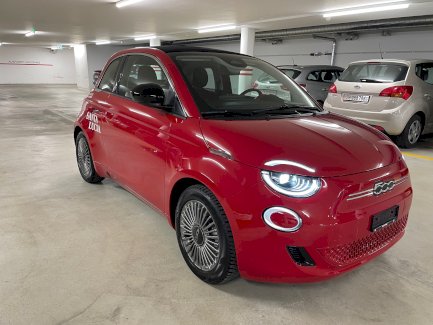 FIAT electric 87 kW Red Swiss Edition Cabriolet NEU - Gratisinserat.ch