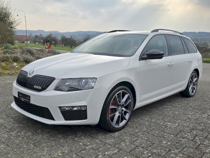 SKODA OCTAVIA 2,0 TSI RS MOD 2015 KOMBI DSG LEDER - Gratisinserat.ch