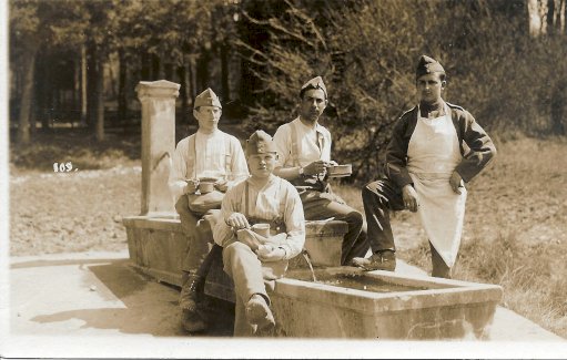 Militär-Ansichtskarte - Küchenmannschaft um 1928 - Gratisinserat.ch