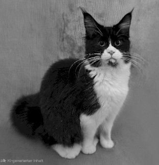 Maine Coon Katze Riley mit Stammbaum