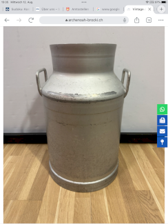 6-8 Milchkannen 40 Liter gebraucht  - Gratisinserat.ch