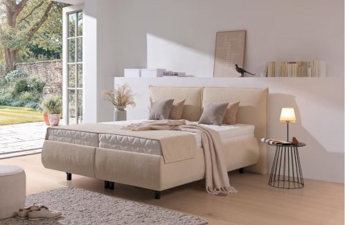 Neues Polster-Bett 200 x 220cm + Matratzen, Originalverpackt - Gratisinserat.ch