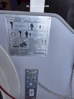 Schönes Schlauchboot