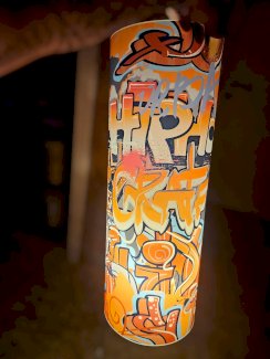 Street-Art / Hip-Hop Lampe – Graffiti Design