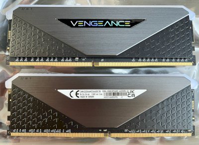 Corsair 2 x 16GB RAM