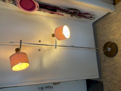 Vintage Stehlampe von Temde