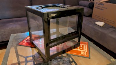 3 kleine Glas Terrarium 30x30x30 