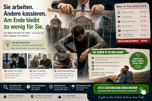 Fixkosten senken & Vorsorge optimieren - Gratisinserat.ch