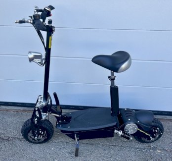 Klappbarer Elektro Scooter 500W schwarz