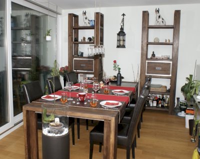 Sheridan Teak Esszimmer-Möbel mit 6 Stühle