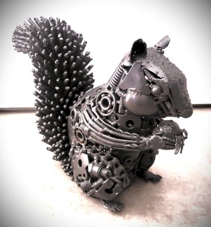 Metall-Skulpturen von Recycleart zu verkaufen - Gratisinserat.ch