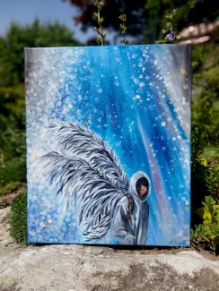 Engel Blau neue Gemaelde - Gratisinserat.ch