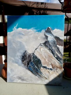 Berge gemalt von mir.