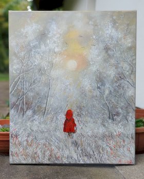 Wald Rotkappchen von Kunstlerin direkt