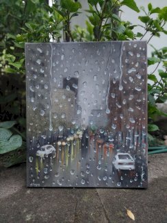Stadt Regen von Kunstlerin direkt - Gratisinserat.ch