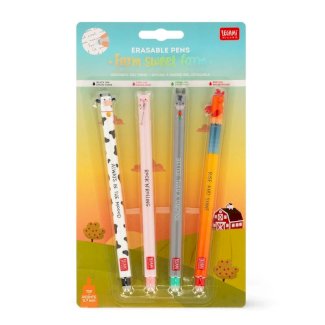 Legami löschbarer Gelstift - Farm Sweet Farm - Set of 4 - Gratisinserat.ch