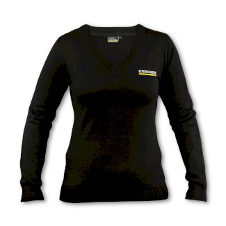 Kärcher - Feinstrickpullover Damen mit V-Ausschnitt, Gr. S