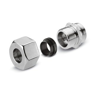 Kärcher - Übergangsstück, Stahl verzinkt