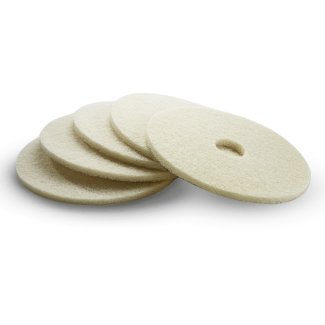 Kärcher - Pad, weich, beige, 432 mm, 5 Stück