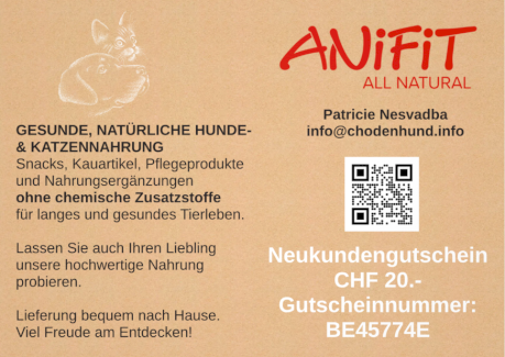 ANiFiT Tiernahrung Gutschein - Gratisinserat.ch