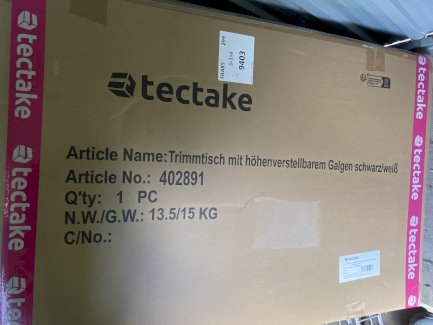 Trimmtisch Originalverpackt