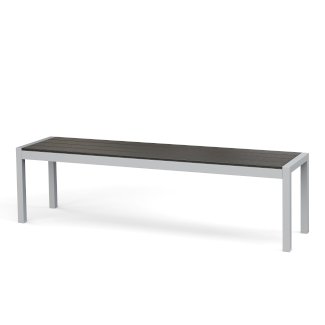 Gartenbank ZILO 165 cm anthrazit