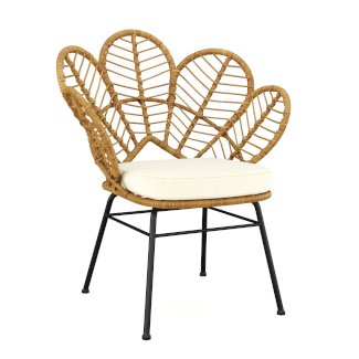 Loungesessel DAHLIA beige