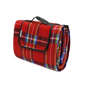 Picknickdecke 200 x 145 cm rot