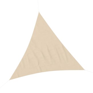 Sonnensegel Dreieck 3.6 x 3.6 x 3.6 m beige - Gratisinserat.ch