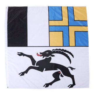 Kantonsflagge Graubünden 120 x 120 cm