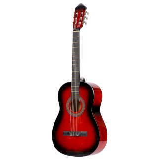 Akustische Gitarre rot