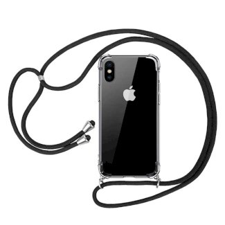 Handyhülle mit Band iPhone X transparent