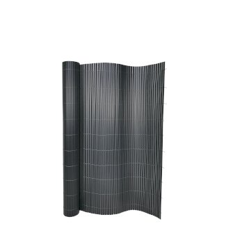 Sichtschutzmatte PVC 400 x 100 cm anthrazit