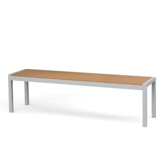 Gartenbank ZILO 165 cm braun