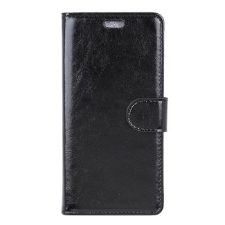 Lederetui für iPhone XR schwarz